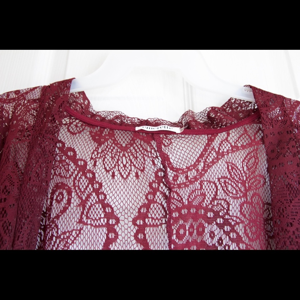Lace cardigan